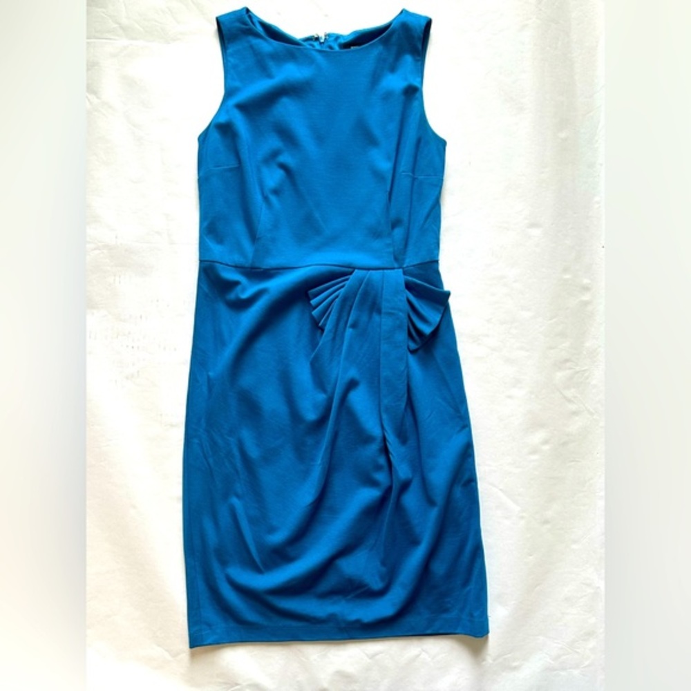 Premise Elegant Blue Sleeveless Dress